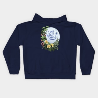 Love Makes A Family Kids Hoodie